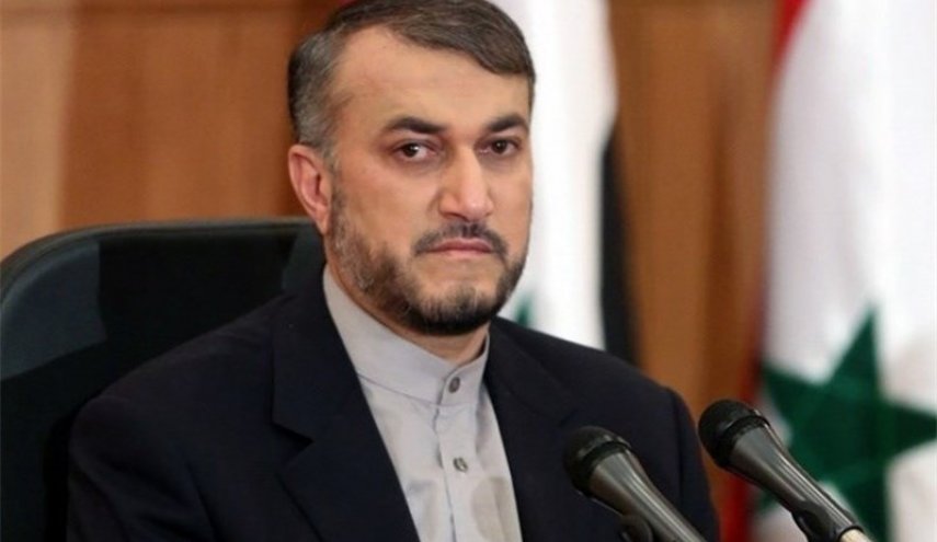 صہیونی ریاست داعش کے بعد خود شام پر مسلط ہونا چاہتی ہے: امیر عبد اللہیان