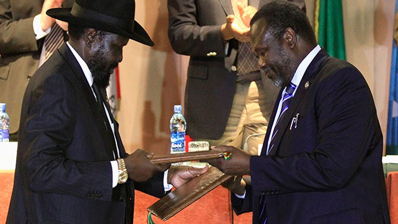 'Yan Tawayen Sudan Ta Kudu Sun Amince Da Raba Madafun Iko Tsakaninsu Da Gwamnatin Kasar