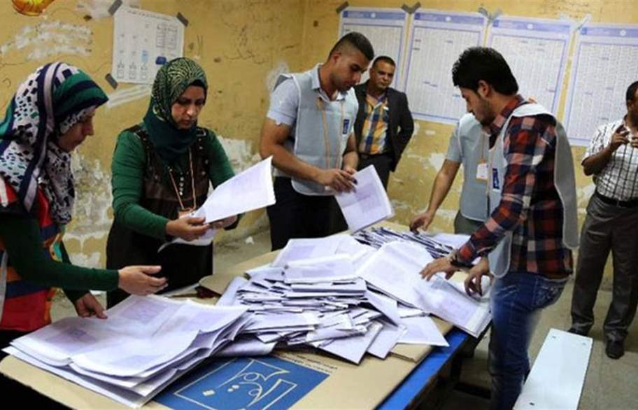 بدأ "العد والفرز" اليدوي في 6 محافظات جنوب العراق
