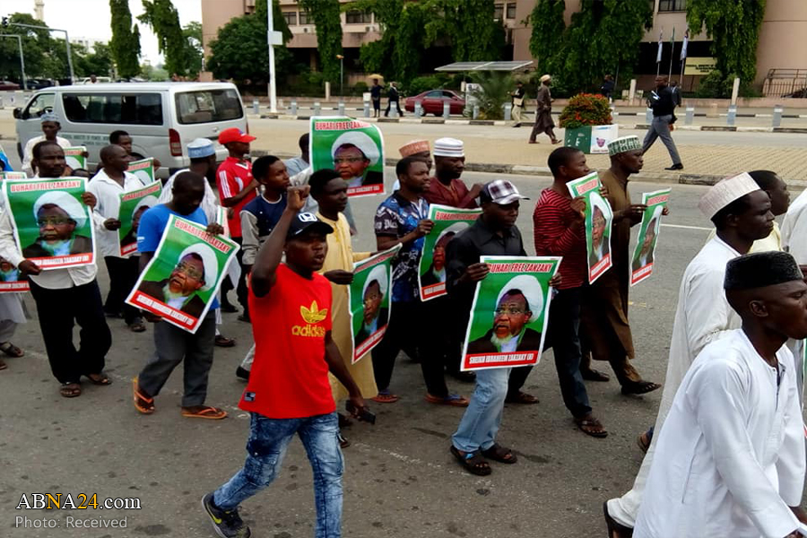 Photos: Free Zakzaky protest held in Abuja