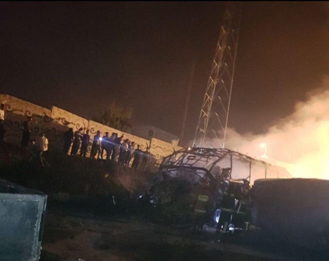 حادث سير مروع يودي بحياة 11 راكباً في مدينة سنندج + (فيديو)