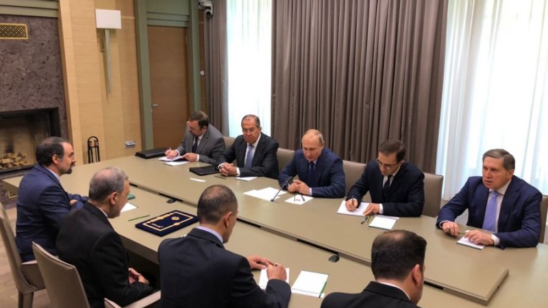 Autoridades do Irã e da Rússia discutem situação crítica do mundo de hoje