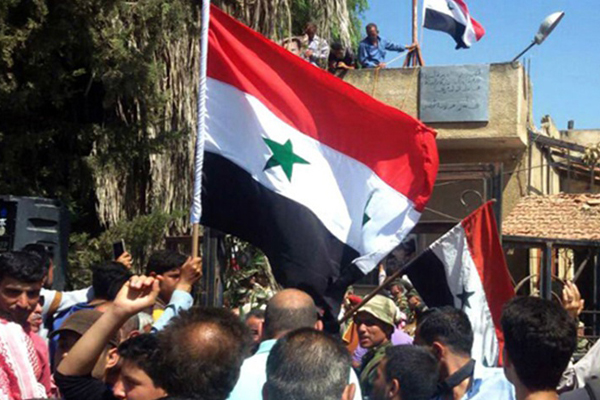 シリア南部ダルア  テロリストから完全奪還
