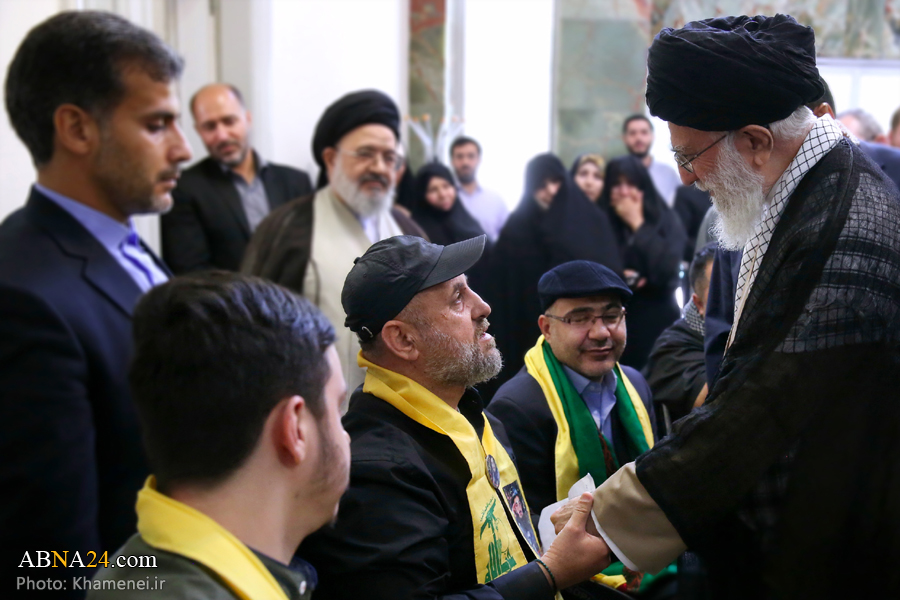 تصویری رپورٹ: رہبر انقلاب اسلامی کیساتھ حزب اللہ لبنان کے جانبازوں کی ملاقات