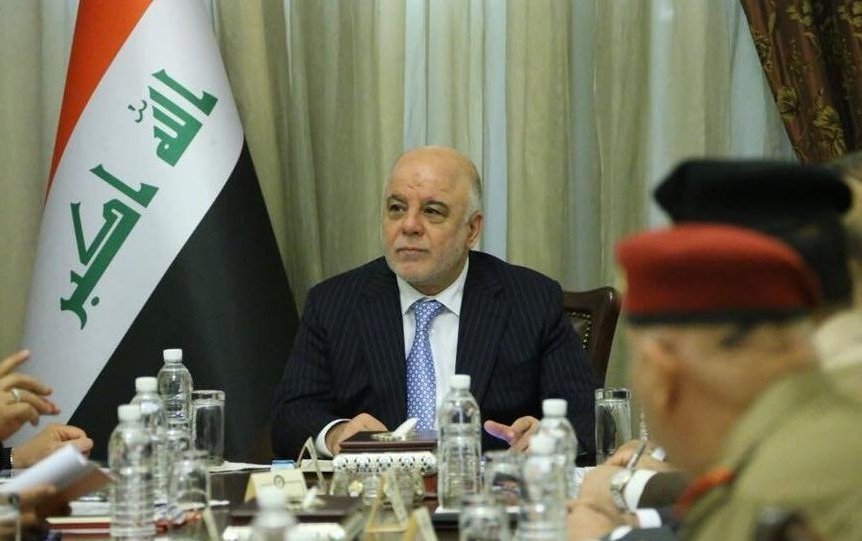 العبادي يعتبر من لا يتصدى للدفاع عن مؤسسات الدولة متخاذلاً