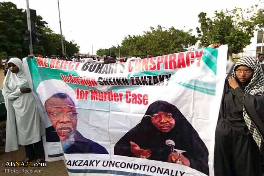Photos: Free Zakzaky protest held in Abuja, Nigeria