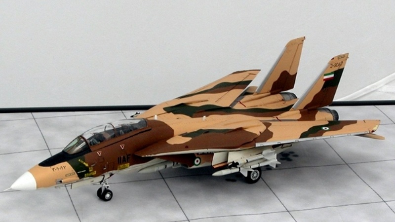 Irã inspeciona jato de combate F-14