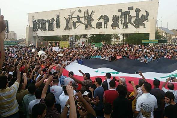 الافراج عن "336 معتقلا" على خلفية التظاهرات في العراق