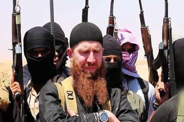 ابو عمر الشیشانی کی بیوی گرفتار