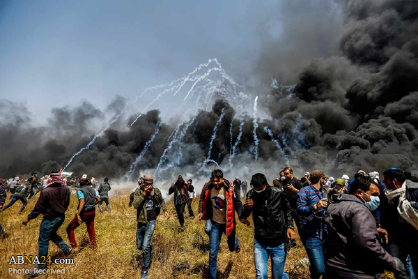 Israeli forces kill 4 Palestinians, injure 120 others during Gaza protests