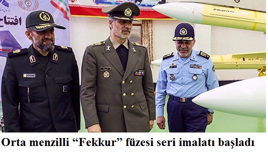 Orta menzilli “Fekkur” füzesi seri imalatı başladı