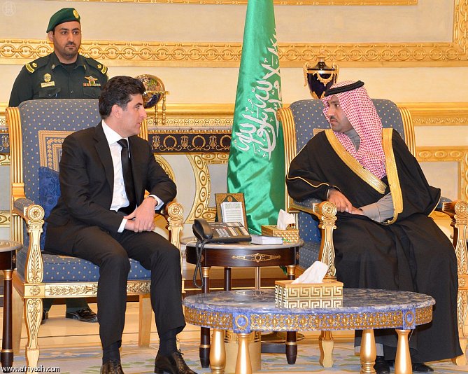 تفاصيل ما تم الاتفاق عليه بين "بارزاني والوفد السعودي"