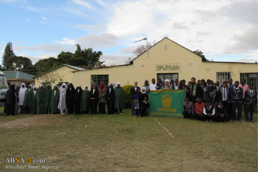 تقرير مصور/ معهد السيدة "فاطمة الزهراء"(ع) في زيمبابوي يستقبل قافلة "تحت ظل الشمس"