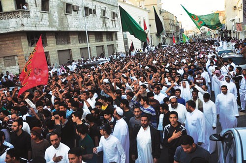 محكمة سعودية تقضي بسجن "مواطن بحريني" 9 سنوات بتهمة المشاركة في تظاهرات القطيف