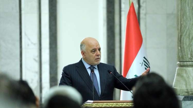 العبادي يكشف عن جهات تقف وراء مندسين بالتظاهرات بعد اعتقال 100 منهم