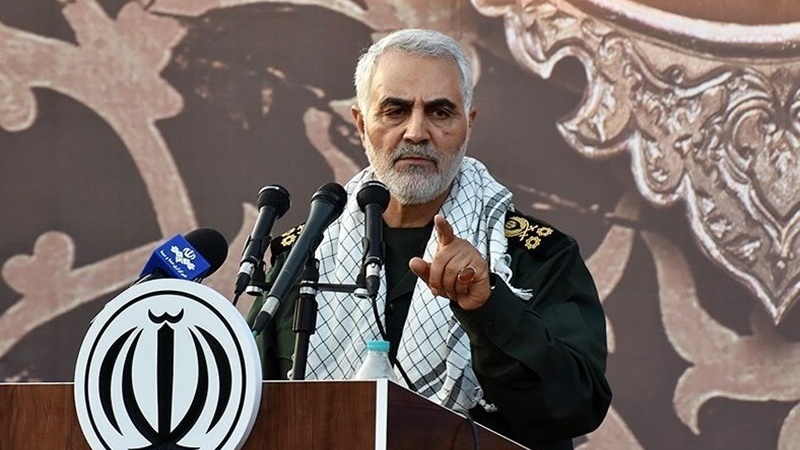 Major General Soleimani responde agudamente à recente ameaça militar de Trump
