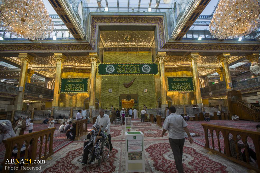 تقرير مصور/ احتفال بمناسبة ذكرى مولد الامام الرضا (ع) في العتبة العبّاسية المقدسة