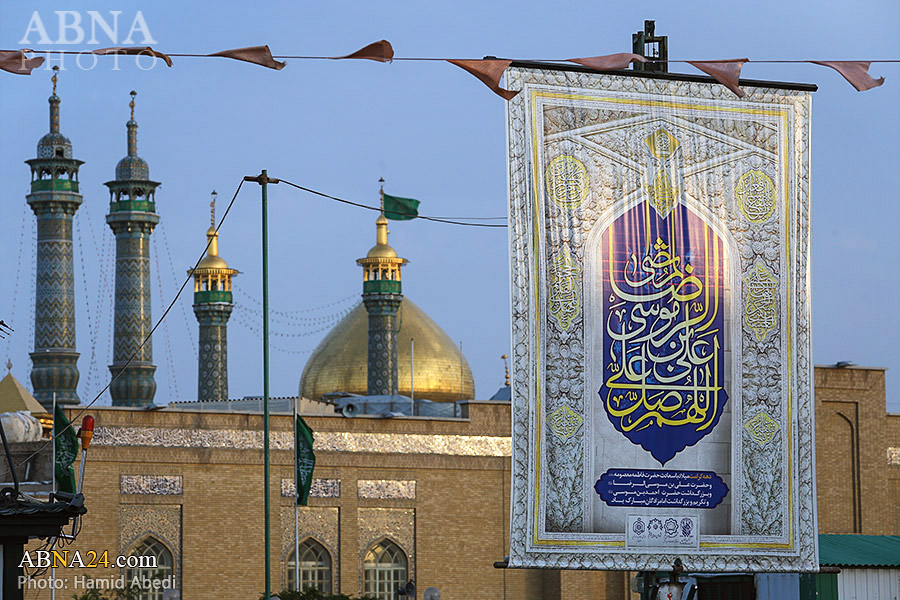 تقرير مصور/ مشاهد رائعة عن حرم السيدة المعصومة (ع) في ذكرى ولادة الامام الرضا(ع)