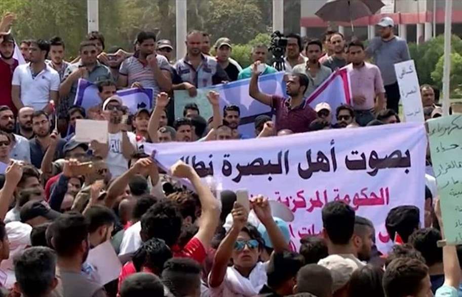 اعتصام قرب حقل نفطي في البصرة للمطالبة بفرص للعمل