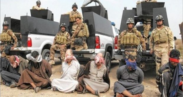 قوات امنية تعتقل 14 ارهابيا من داعش بالموصل