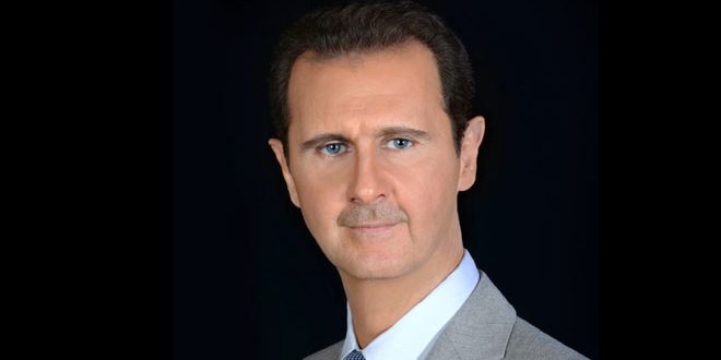 Dans un message adressé aux forces armées, le président al-Assad: L’armée arabe syrienne est une école du patriotisme et du sacr