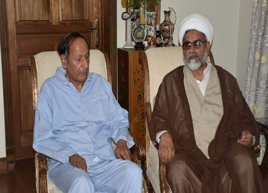 علامہ راجہ ناصر عباس جعفری کی چودھری شجاعت حسین سے ملاقات