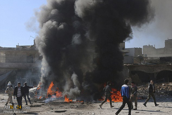 Three civilians martyred, 6 injured in terrorist attack in Syria's Aleppo