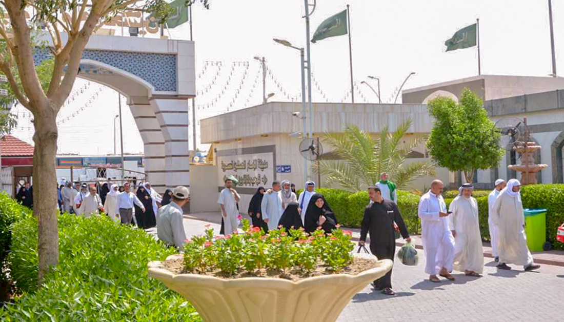 العتبة الحسينية تستضيف حجاج بيت الله من المحافظات الشمالية والجنوبية العراقية