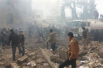 Pagsabog sa hangganan ng Turkey / Syria 