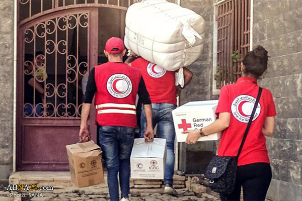 300,000 citizens received medical, relief services in Syria's Daraa in a month / Pics