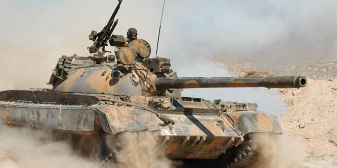 L’armée élimine des terroristes du ‘’Front Nosra   ‘’ dans la banlieue nord de Hama