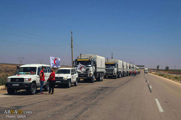 Syria: Food convoy sent to Nawa city, Daraa