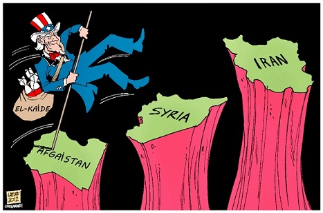 Afganistan'dan Suriye'ye, Yemen'e değişen bir şey yok... Şimdi de hedefte İran var