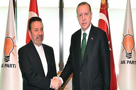 Vaizi Ruhani’nin mesajını Erdoğan’a sundu