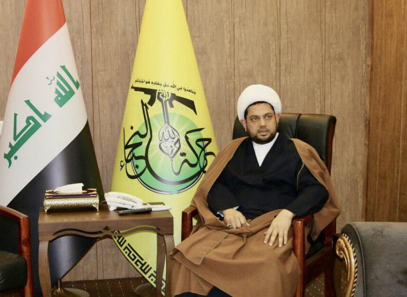 رئيس مجلس السياسي للنجباء: يجب أن تقفوا الى جانب الشعب المجاهد الايراني وقيادته الحكيمة