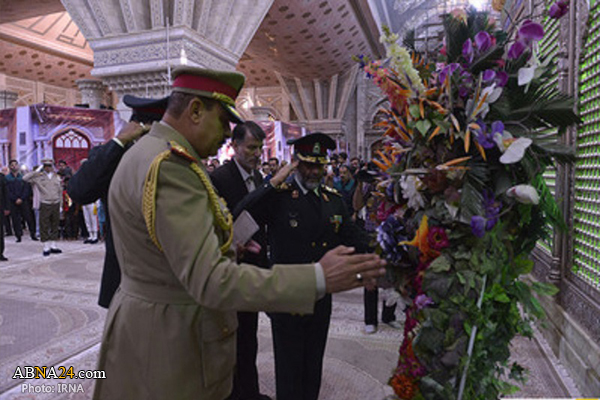 Iraqi commander pays tribute to Imam Khomeini