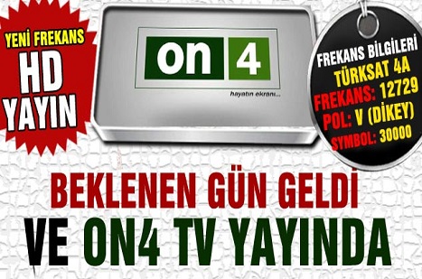 ON4 TV Yeniden Yayında