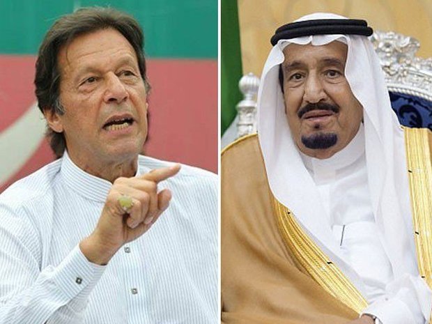 شاہ سلمان کی عمران خان سے ٹیلیفون پر گفتگو
