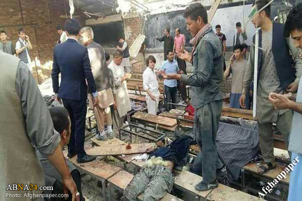 Photos: Terrorist attack on "Mahdi Mouood Educational Center" in Kabul