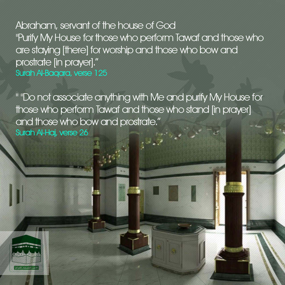 Abraham; the servant of Kaaba