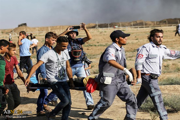 2 Palestinians martyred, 270 others injured during Gaza protests