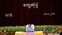 တစ္နပ္စာမက္ရင္ တစ္သက္စာဒုကၡခံစားရမည္ဟု ႏိုင္ငံေတာ္သမၼတ ဦးဝင္းျမင့္ေျပာၾကား