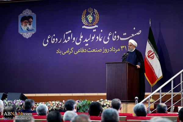 Pres. Rouhani: Iran’s defence readiness not warmongering, but peace-seeking