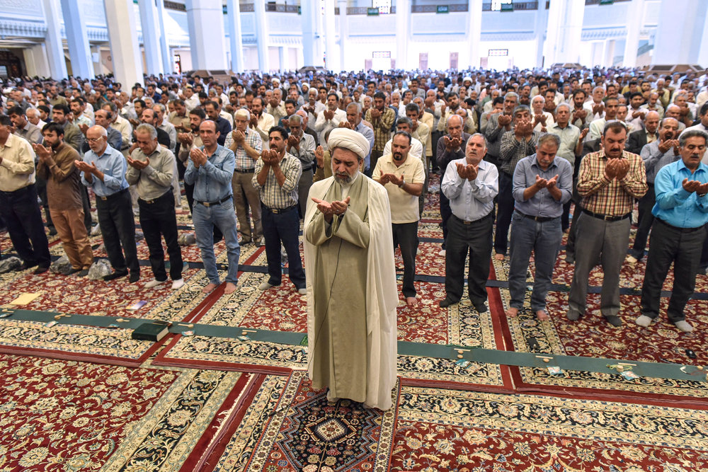 تصویری رپورٹ: ایران کے مختلف صوبوں میں نماز عید قربان