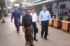 မႏၲေလးေက်ာက္ဝိုင္းကို တ႐ုတ္သံအမတ္ သြားေရာက္ေလ့လာ