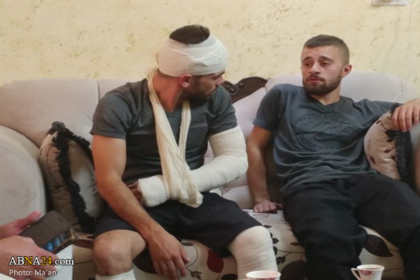Israeli settlers brutally attack two Palestinians / Pics