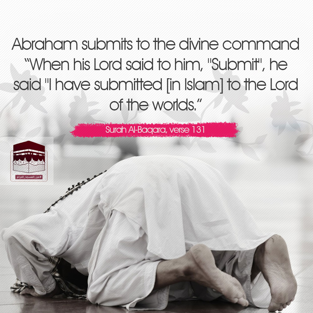 Abraham submits to divine command