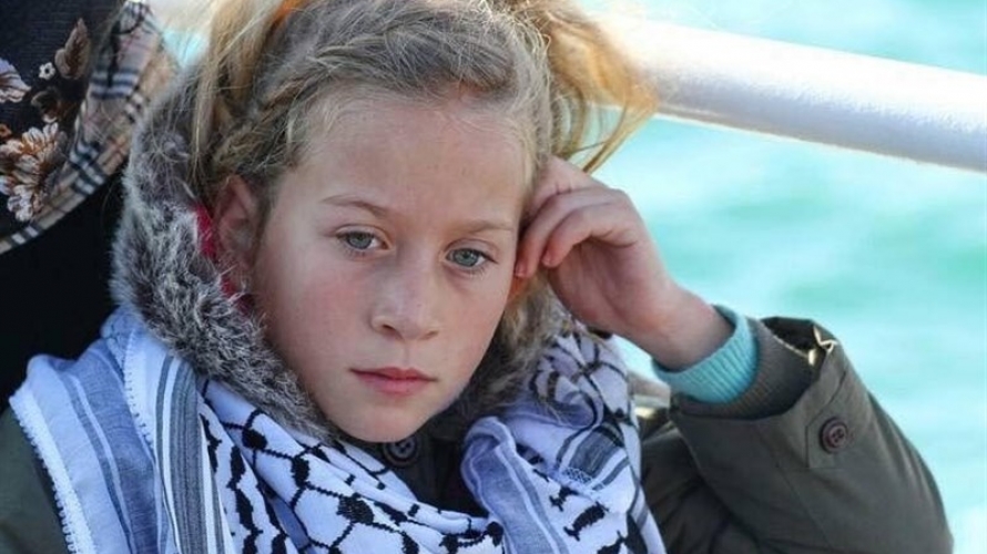 الفلسطينية "عهد التميمي" توجه رسالة لزعيم المقاومة الاسلامية اللبنانية