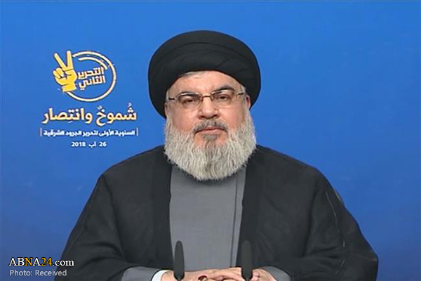  Sayyed Nasrallah: Israeli military can’t avoid defeat in spite of advanced weapons