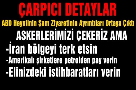 ABD Heyetinin Şam Ziyaretinin Ayrıntıları Ortaya Çıktı